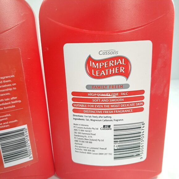 Cussons Imperial Leather No. 1 Original Talcum Powder & Family Fresh Talc READ - Picture 4 of 8